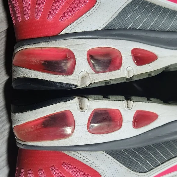 Nike Womens Gray Pink Mesh Flywire Sneakers Size US 10 - Picture 7 of 10
